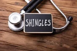 A shingles vaccine may cause shingles