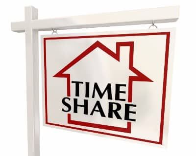 Time share sign
