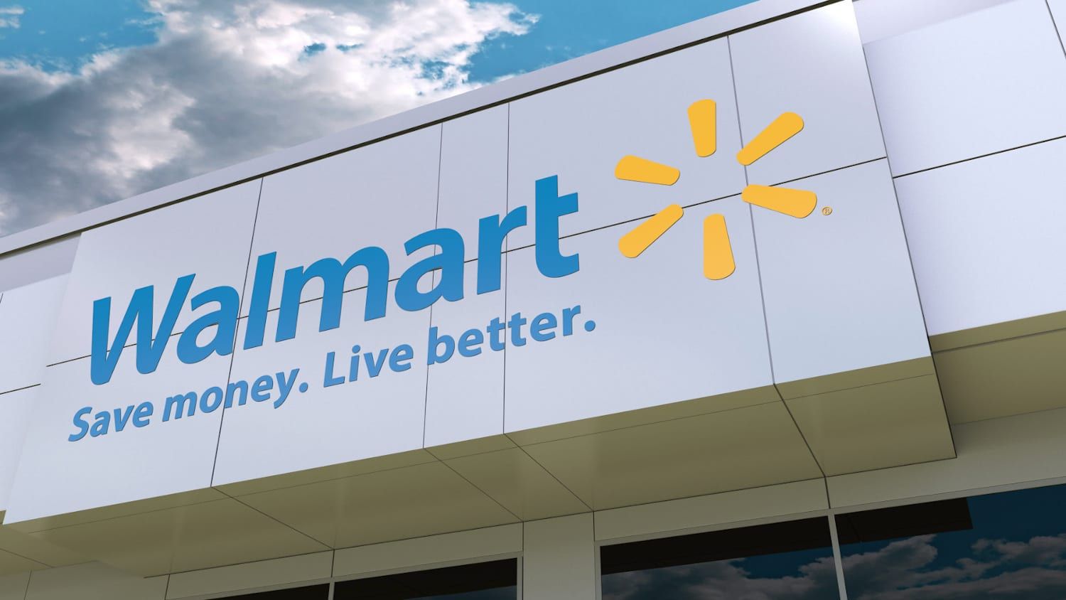 Walmart storefront