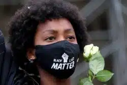 peaceful protesters BLM protestor