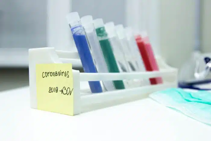 A COVID-19 test maker allegedly decieved customers with claims of 100 percent accuracy.