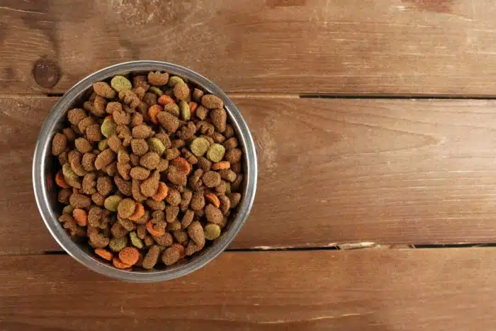Nutro pet food in a bowl