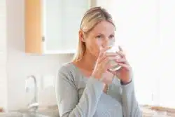 drinking Benefiber water