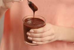 Eating Snack Pack Pudding