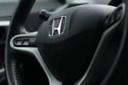 Honda car steering wheel