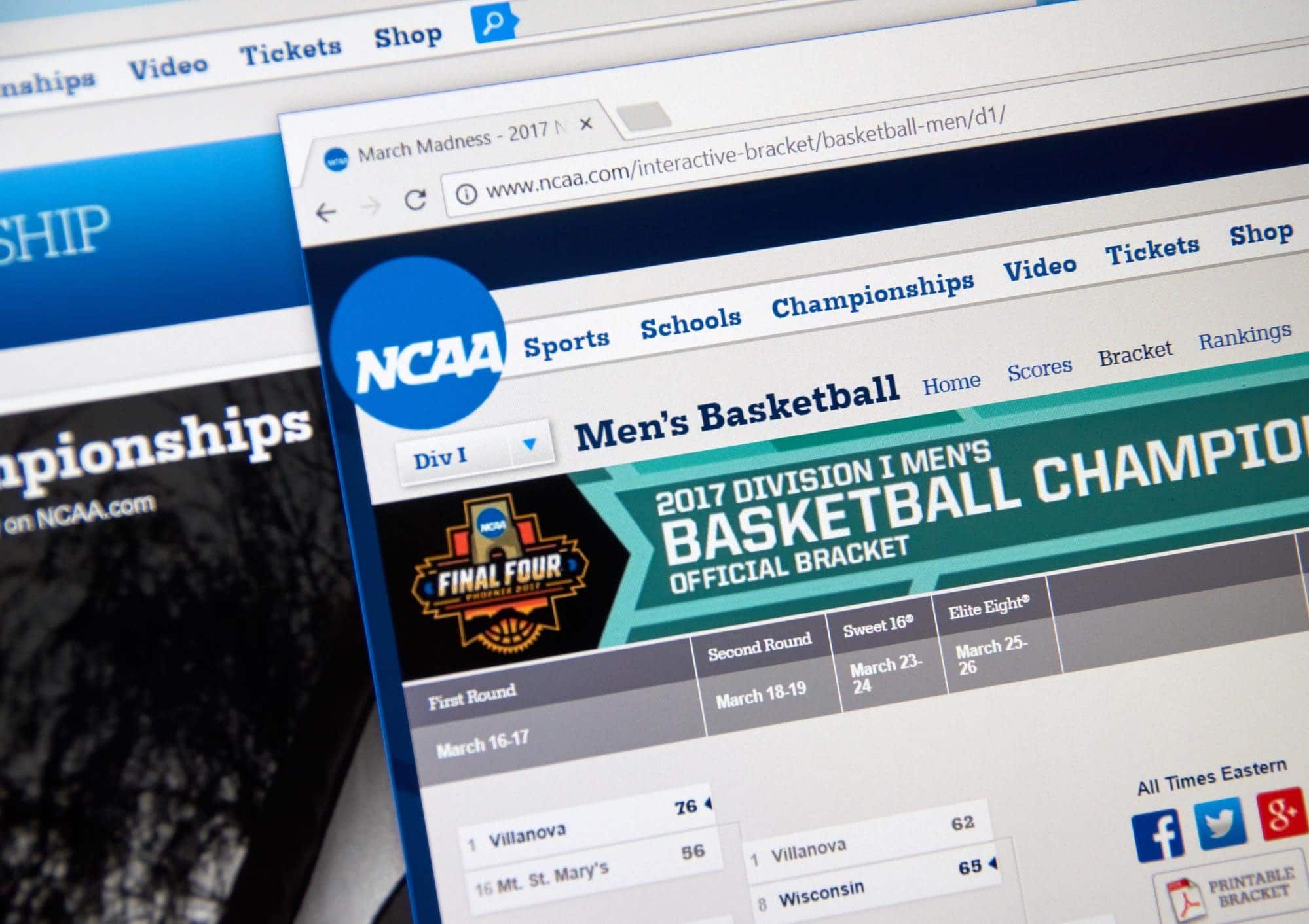 NCAA basketball class action