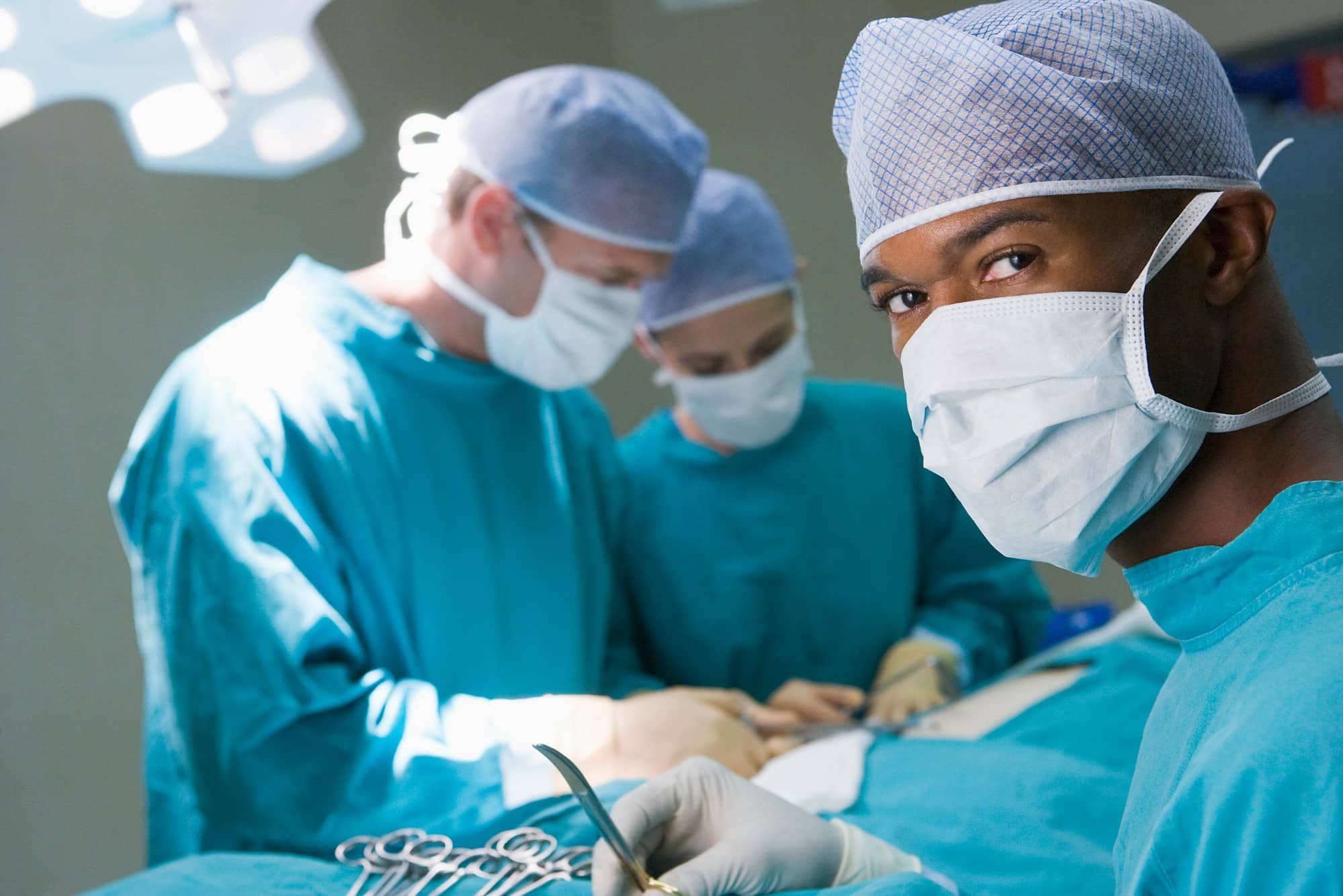 Surgical staple injury