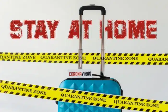 Stay at home Hawaii illustration