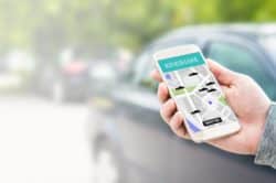 Lyft driver ride share