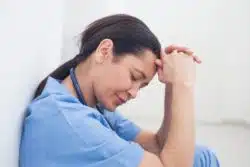 sad naviHealth nurse