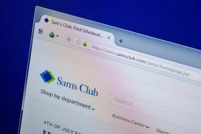 Sam's Club membership plus website