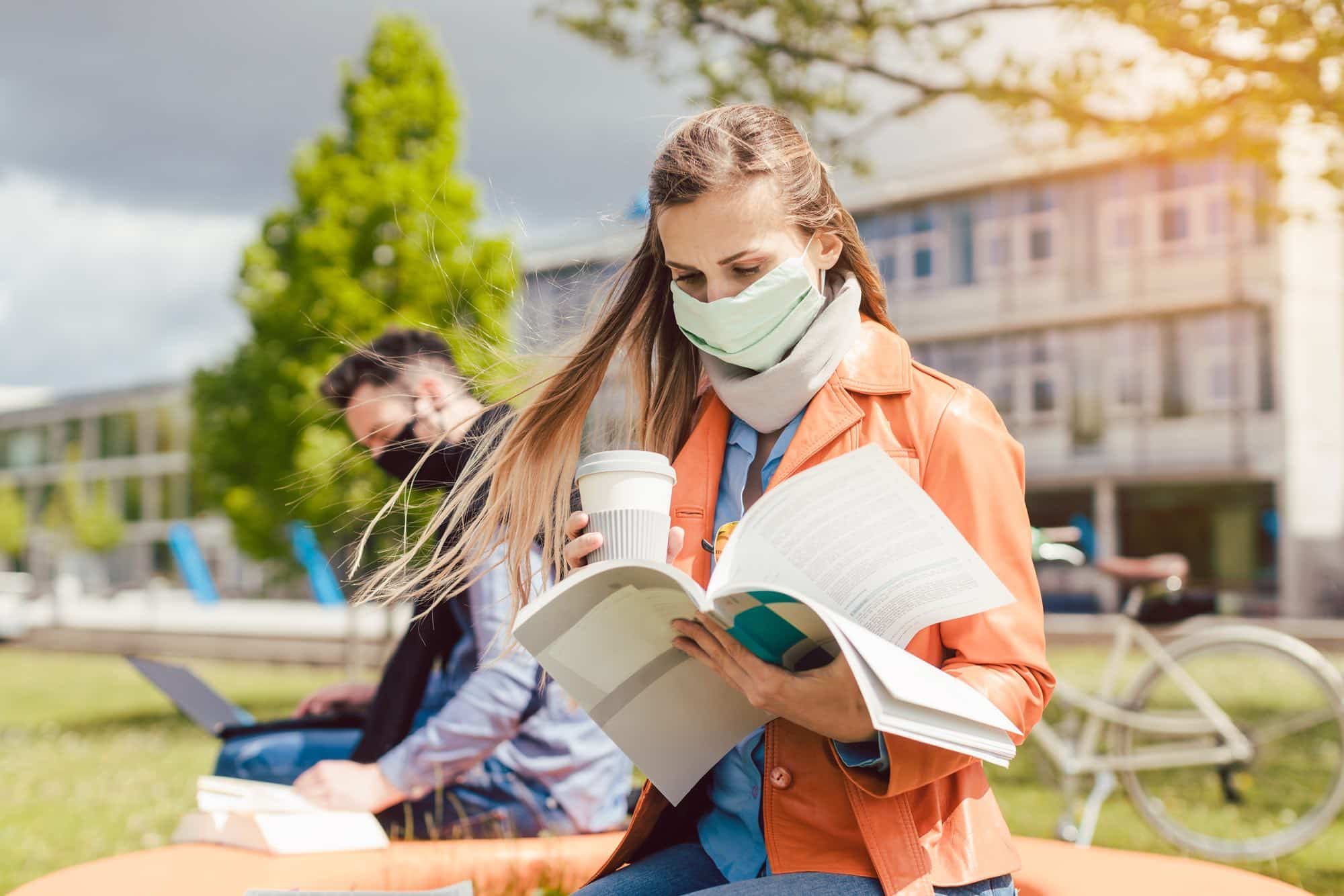 Students studying during Trump Administration era