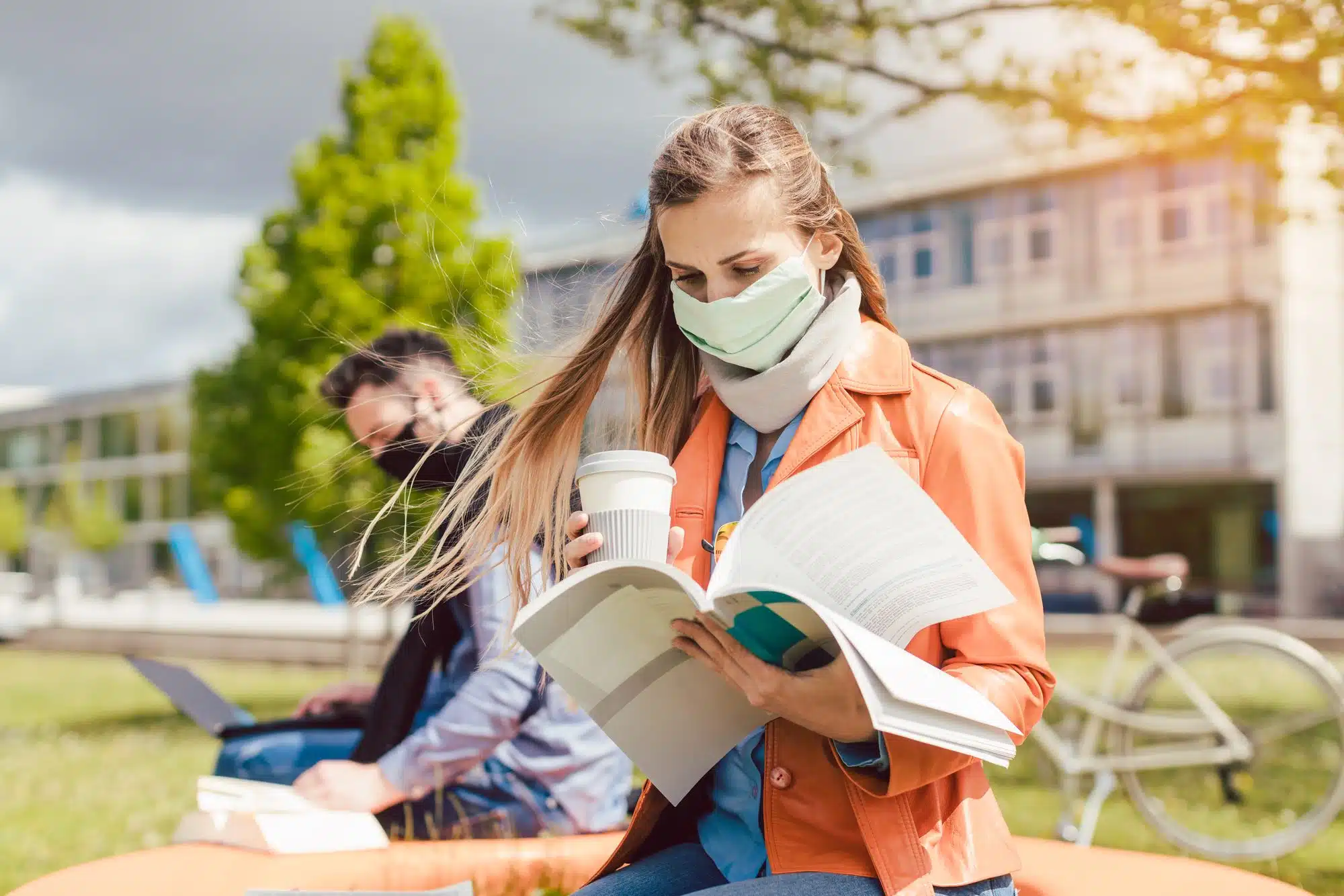 Students studying during Trump Administration era