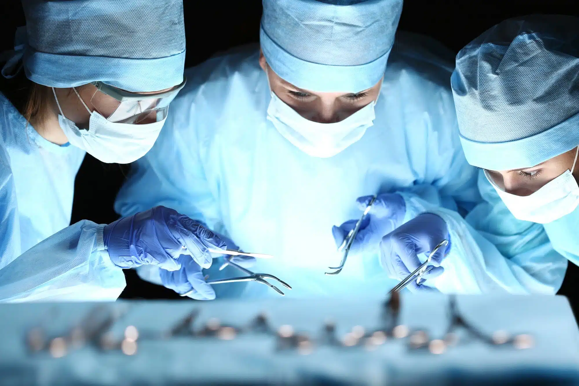 Surgical stapler lawsuit claims injury.