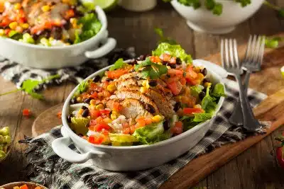Mexican chicken bowl - Chipotle
