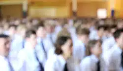 Catholic school students