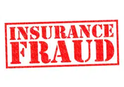 Insurance fraud stamp