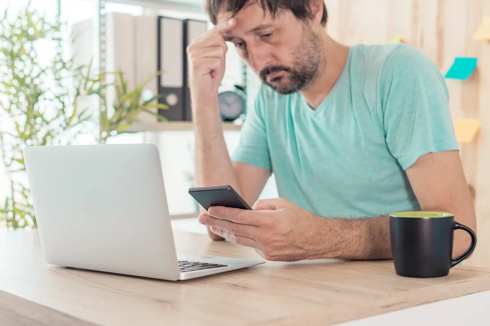 Political text message spam