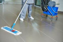 Dangerous chemicals make janitorial staff vulernable to becoming ill.