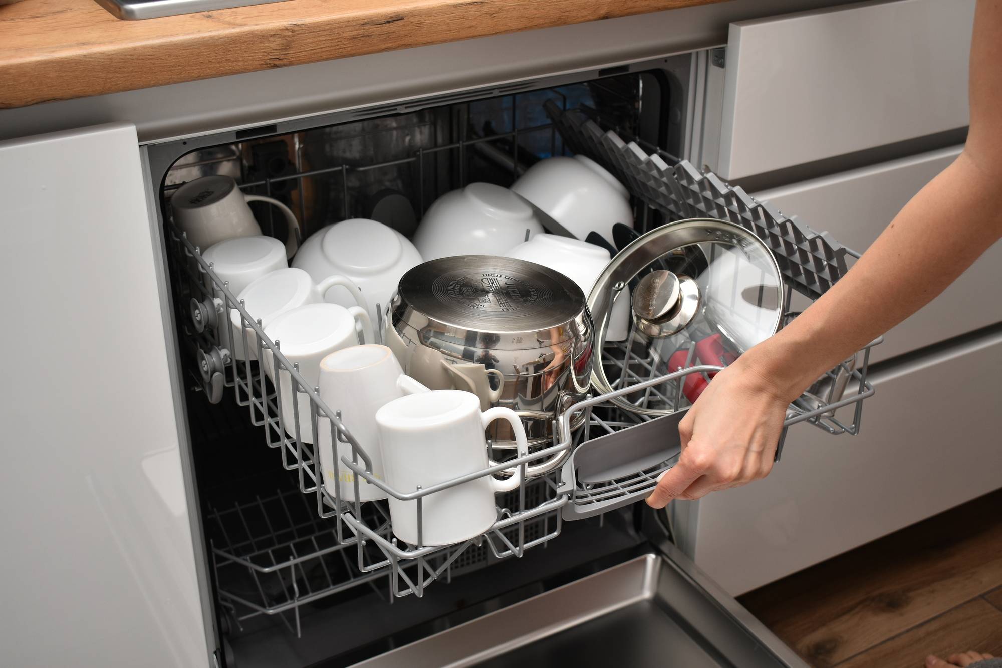 how to replace a dishwasher upper rack height adjuster
