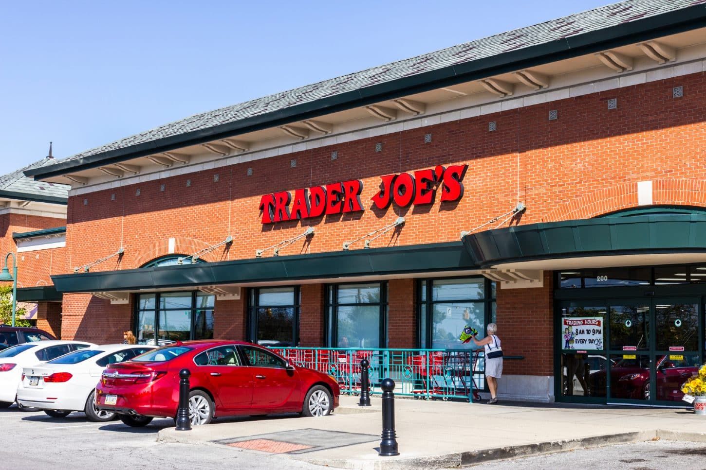 Trader Joe's storefront - Trader Joe's crackers