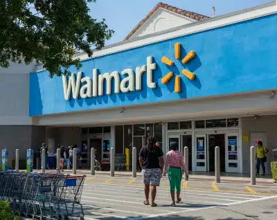 Walmart storefront - Walmart meat