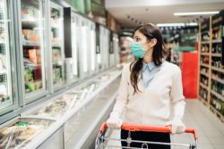 Walmart shoppers have the ability to shop during special hours if they are at high risk.