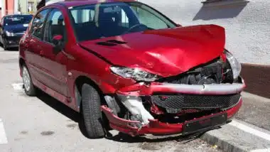 Insurance companies may deem a total loss of vehicle after a car wreck