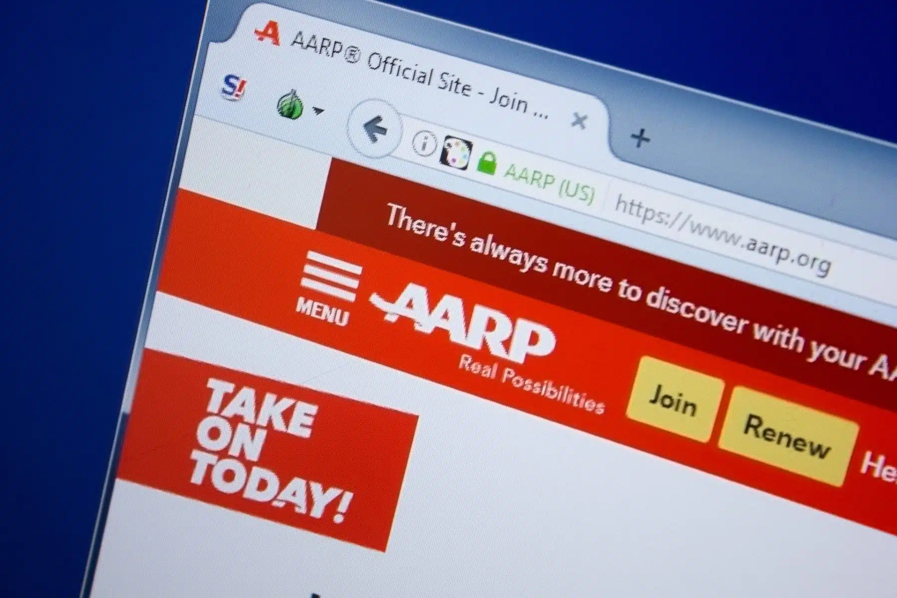 AARP website