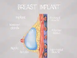 breat implant diagram