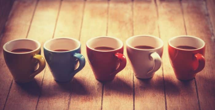 keurig coffee in cups