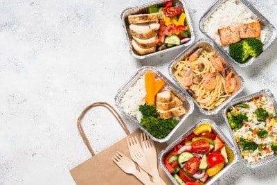 Delivered food - Postmates workers