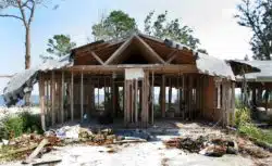 Hurricane Laura caused extensive damage.