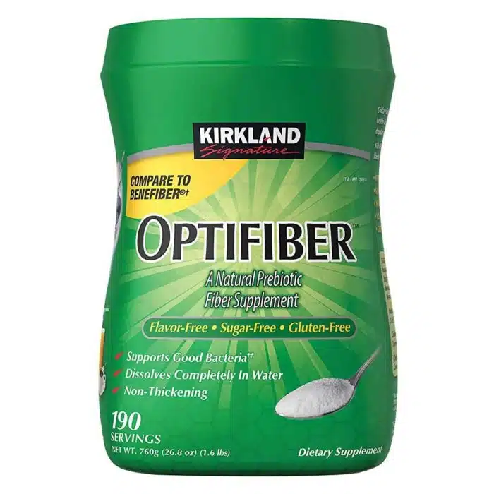 costco kirkland's optifiber supplement