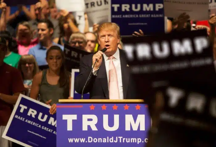president trump at rally