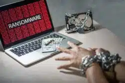 How ransomware works