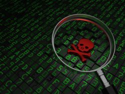 ransomware attack symbol