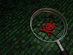 ransomware attack symbol