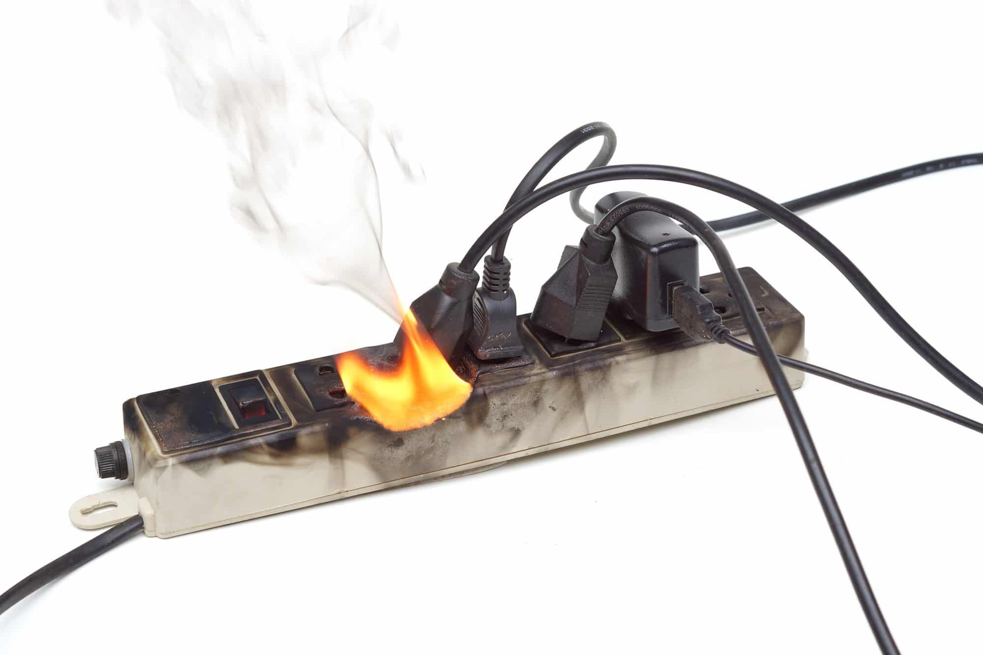 AmazonBasics surge protector may be dangerous. 