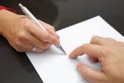Lawsuit settlement papers getting signed