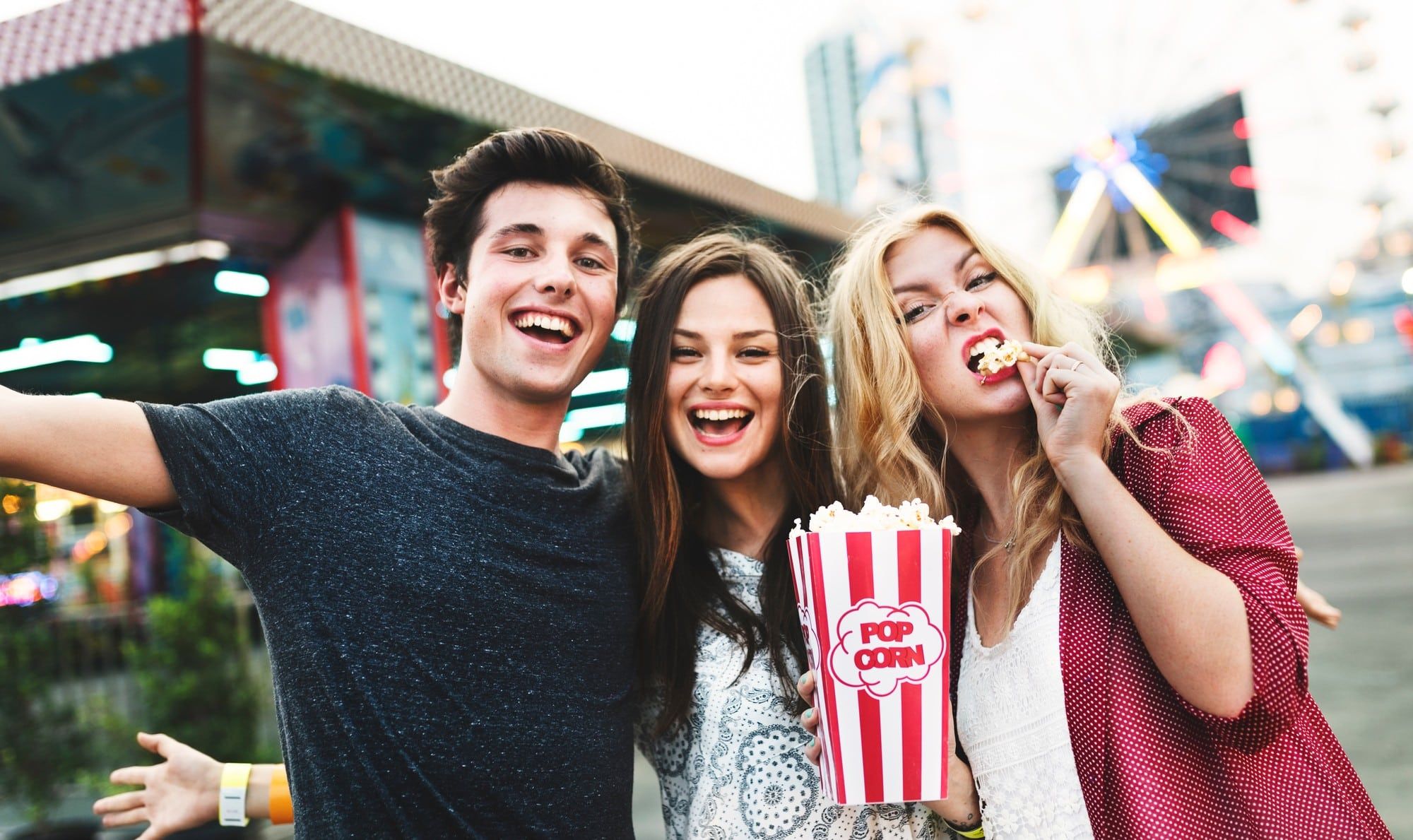 Theme park fun before coronavirus