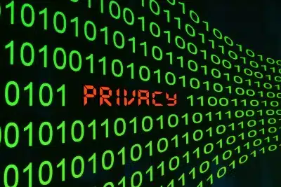 Data privacy graphic - privacy law
