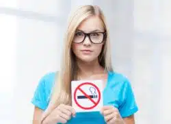 Teens generally aren't vaping to quit smoking.