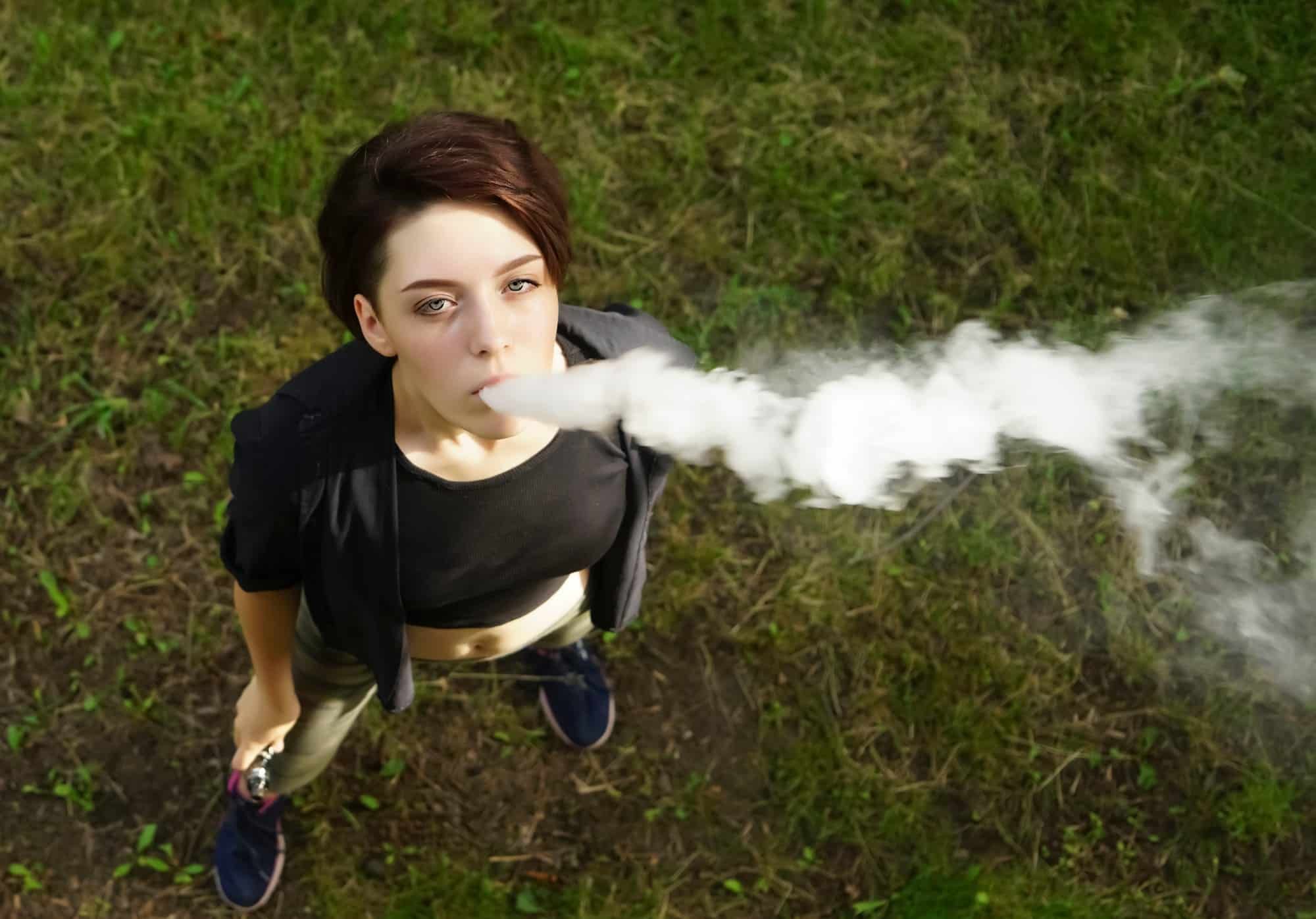 Teens generally aren't vaping to quit smoking.