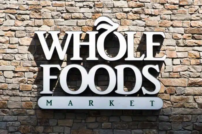 Whole Foods Market sign