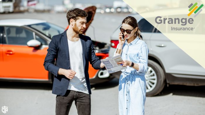 Two drivers with Grange Insurance