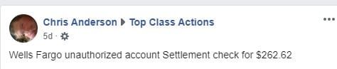 Wells Fargo class action rebates