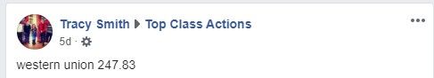 Western Union TCPA class action rebates