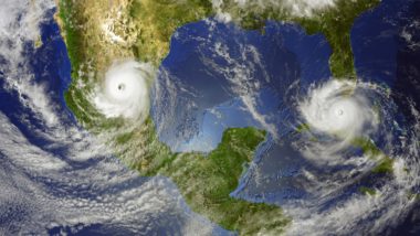 Atlantic hurricanes are increasing in frequency.