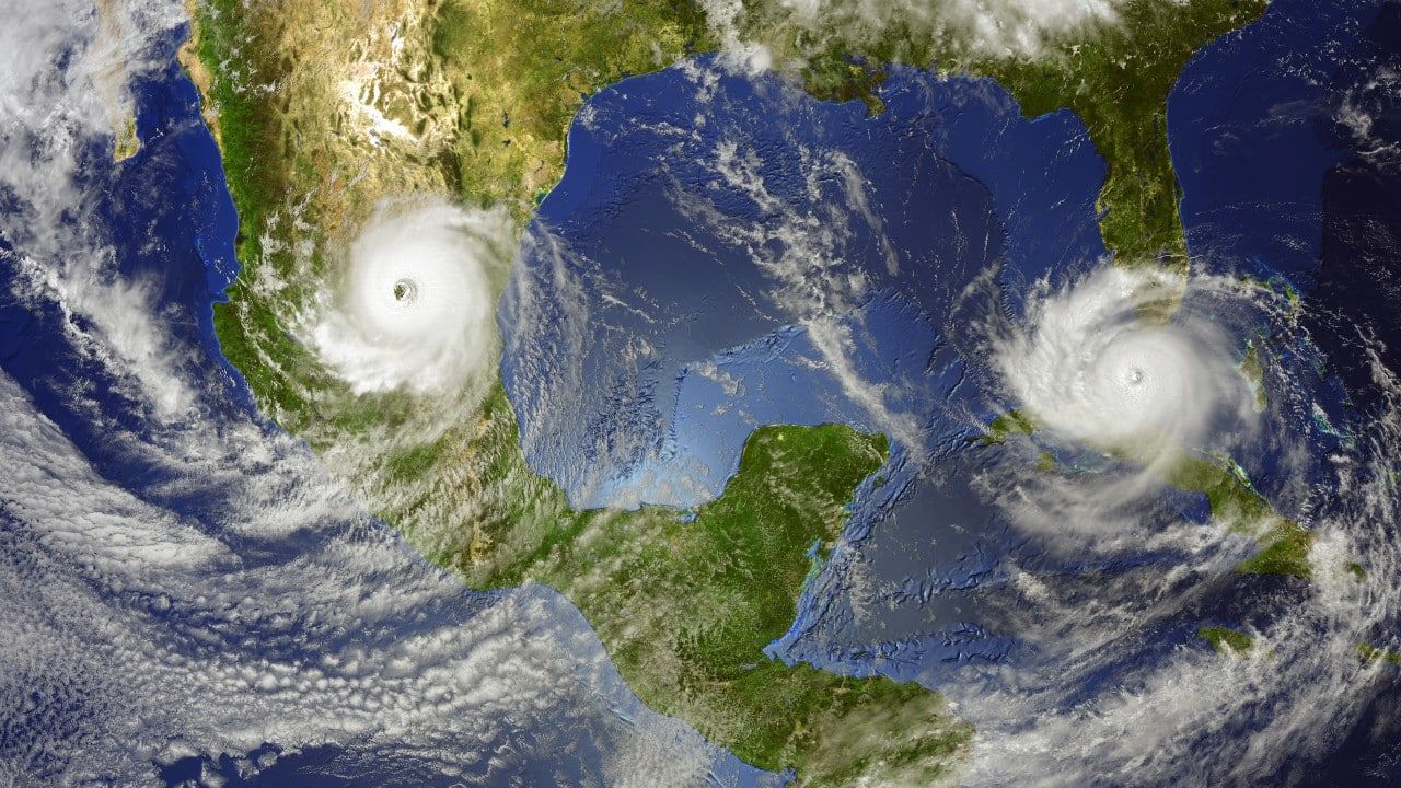 Atlantic hurricanes are increasing in frequency.